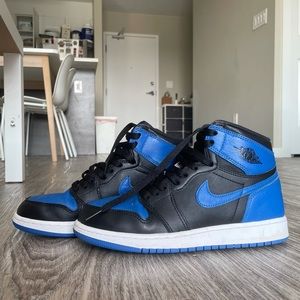 NIKE Air Jordan Blue High Top Trainer